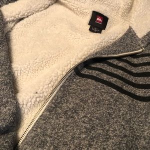 Boys XL Quiksilver Fleece Jacket